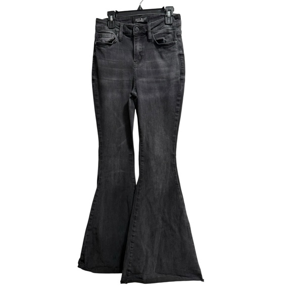 Judy Blue Denim - Women's Judy Blue Super Flare Black Jeans 0/24